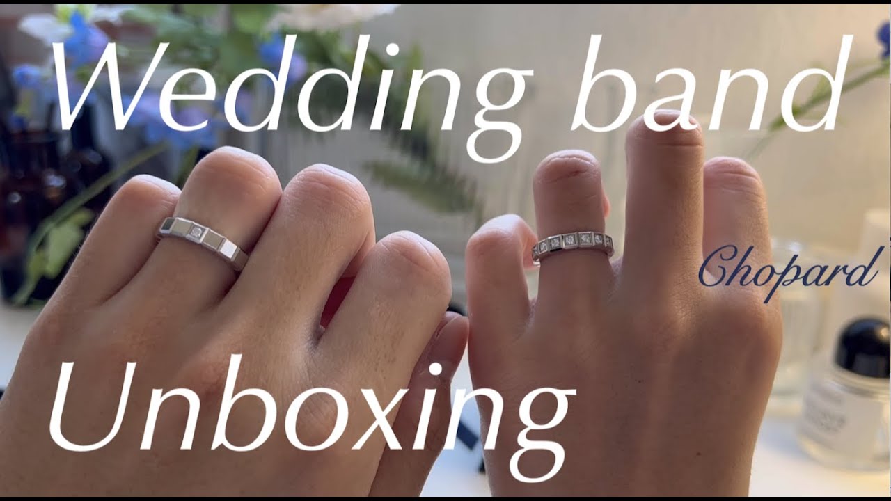 #6 쇼파드 언박싱💍 | 한달만에 웨딩밴드 수령!🤭 | 일상 착용샷도 담아봤음🤍 |