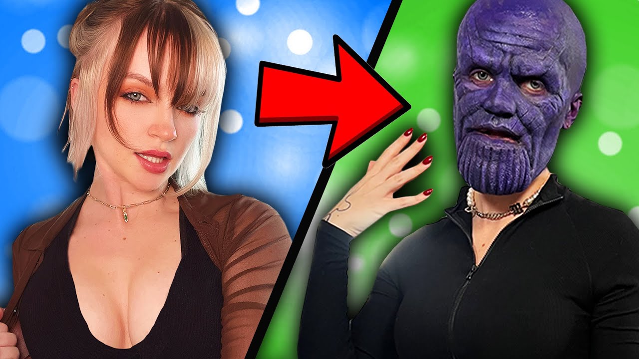 Turning Her Into "Hot Thanos".