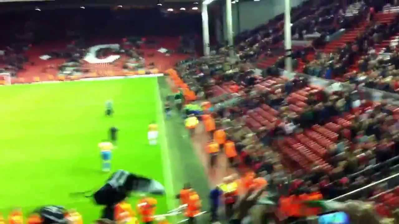 Liverpool v Udinese 2-3 fans 4-10-2012
