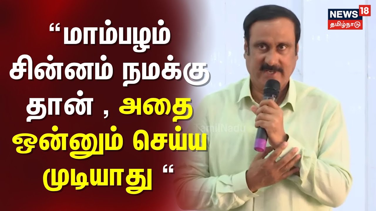 Anbumani Speech | மாம்பழம் சின்னம் நமக்கு தான் , அதை ஒன்னும் செய்ய முடியாது | PMK Symbol | N18V