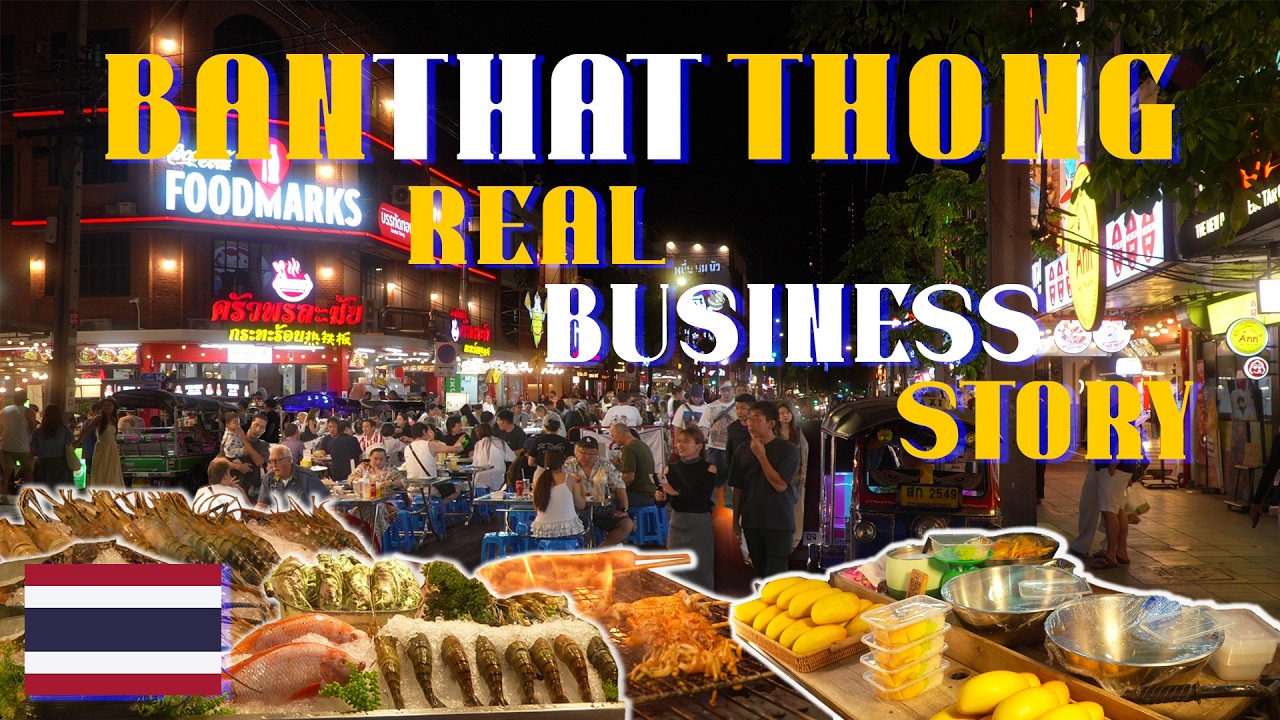 Bangkok Street Food Boom: How Banthat Thong Became a Tourist Hotspot!