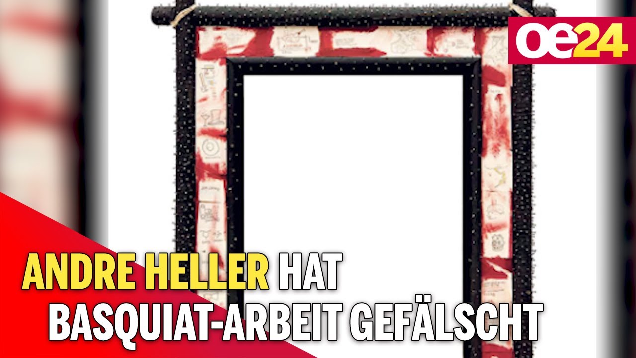 Andre Heller hat Basquiat-Arbeit gef&auml;lscht