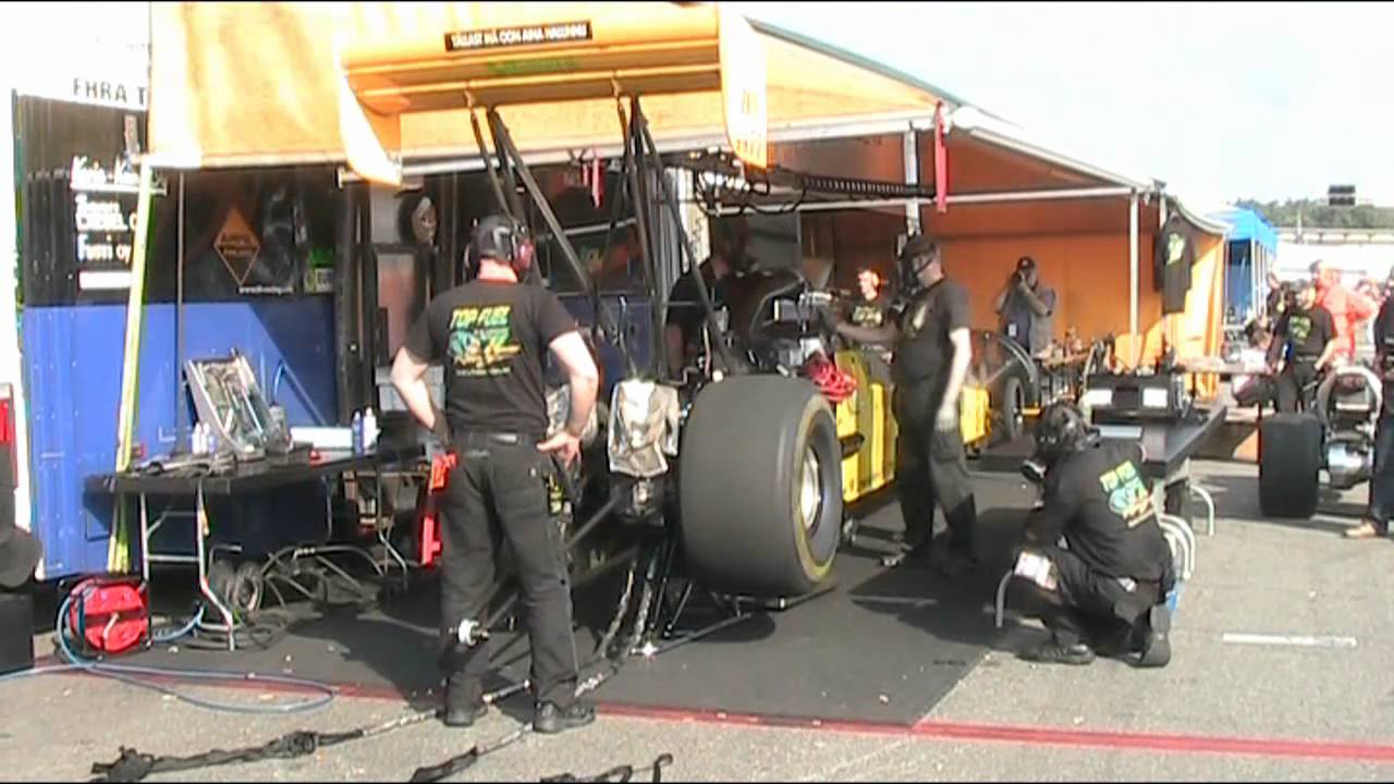 Top Fuel Team - TIL Racing Timo Lehtimäki in Hockenheim 2010 .wmv