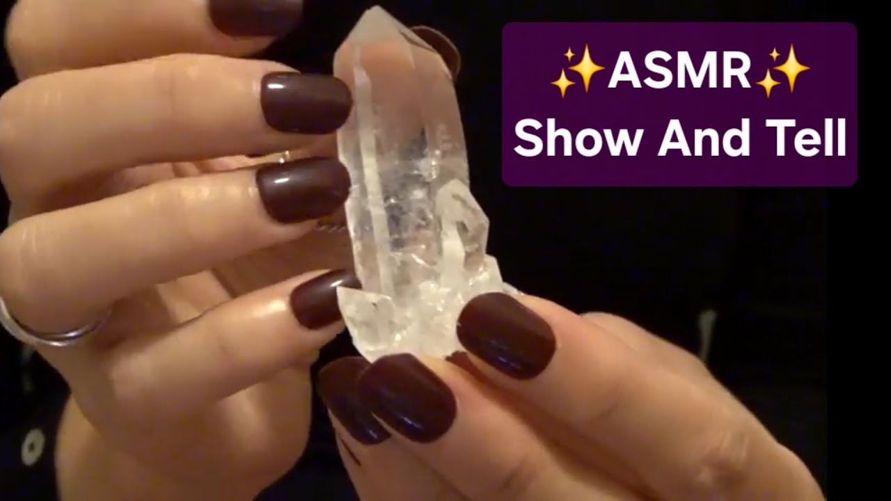 Sparkle ASMR  | show and tell whispers, tapping ✨️👐✨️