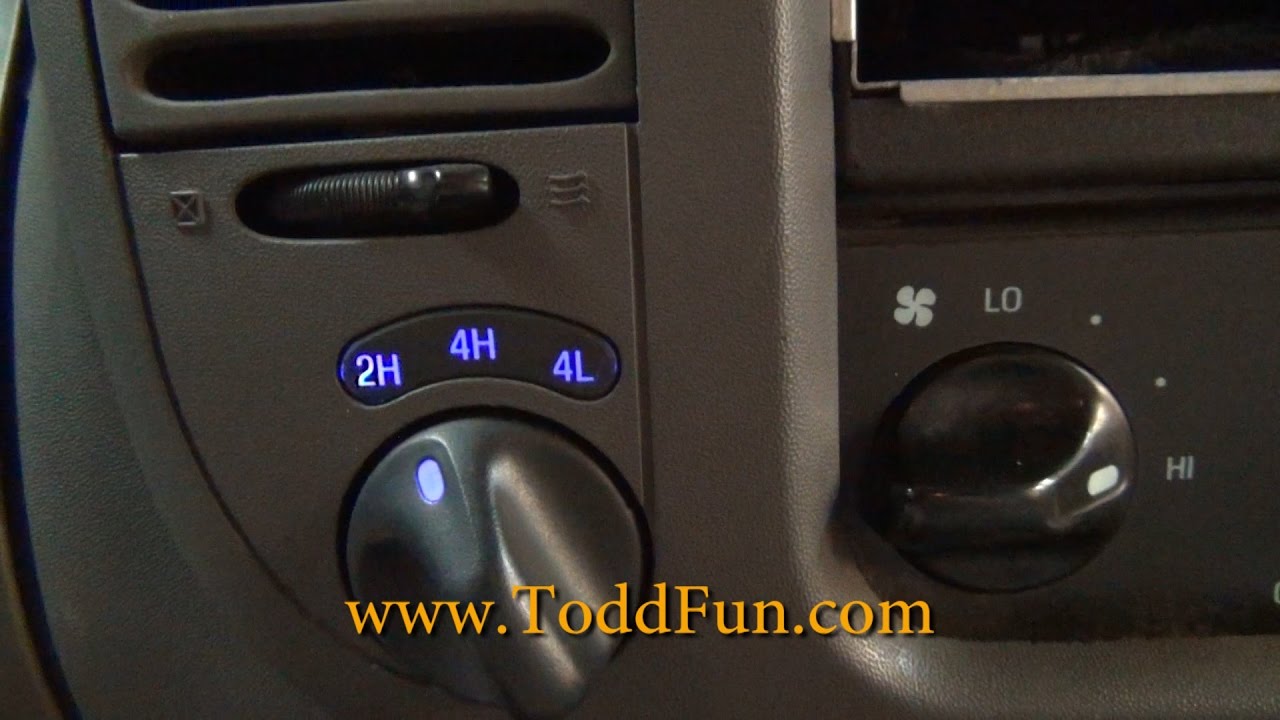 LED Dash Light Repair in Ford F 150 PickupTruck