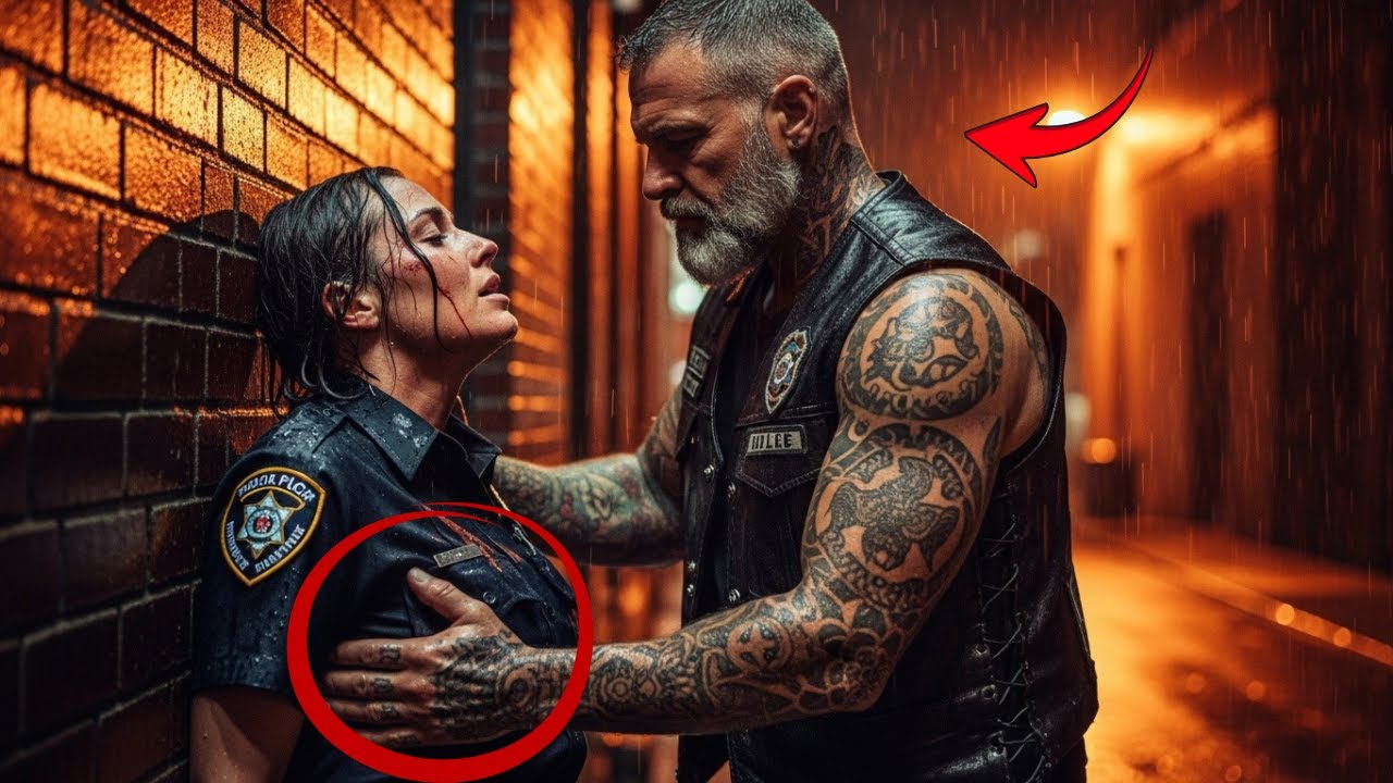 “He Found the Policewoman Dying — And the Hells Angel’s Next Move Stunned the Entire Force.”