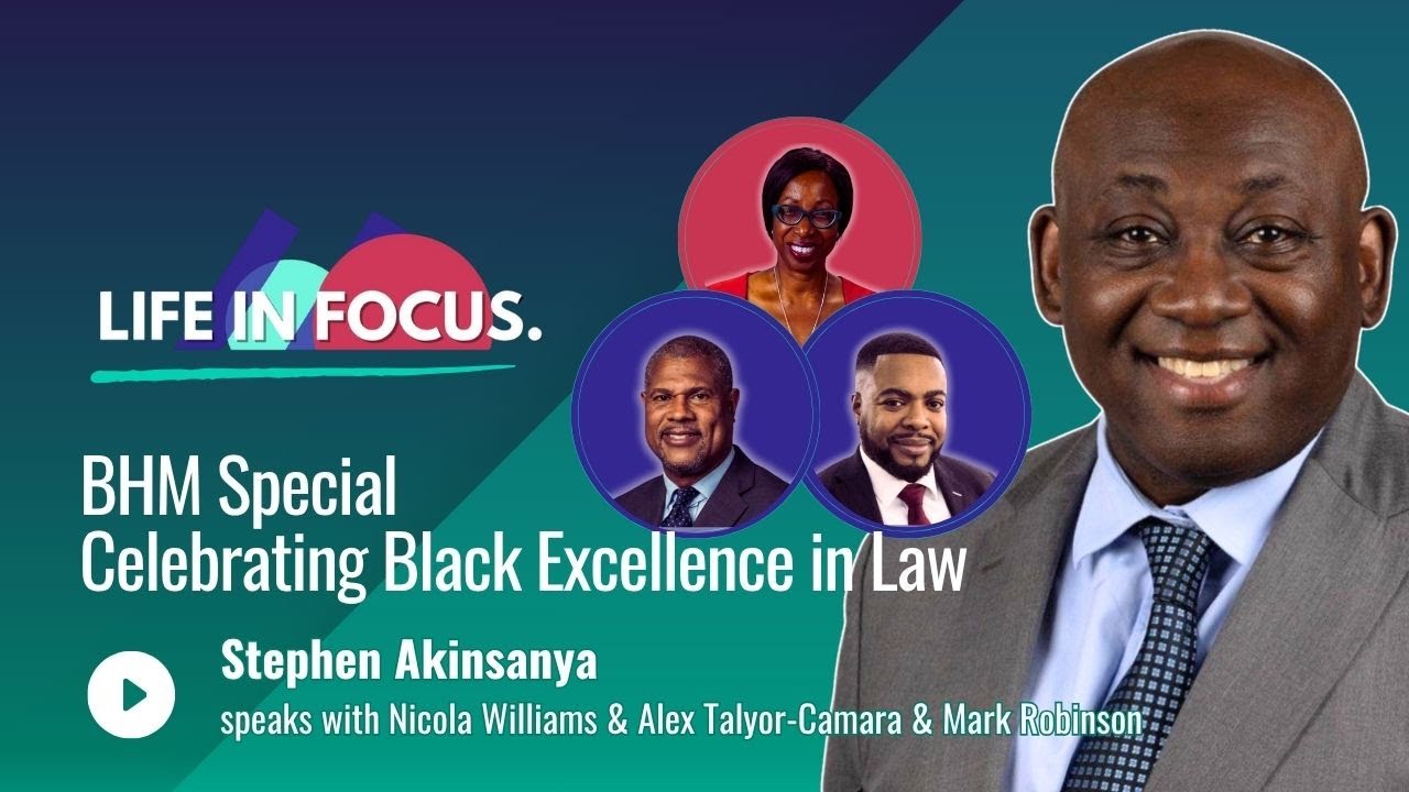 Life in Focus: BHM Special – Celebrating Black Excellence in Law || LCBN TV UK