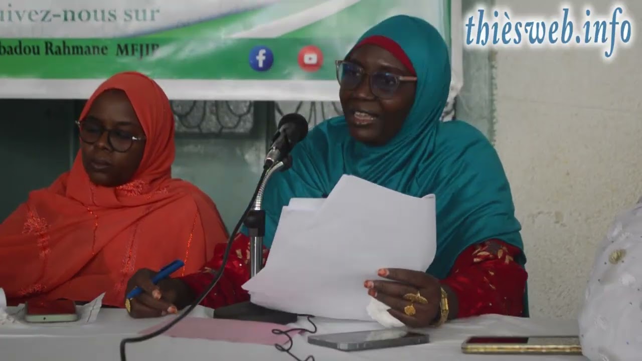 Conférence mouvement des femmes de la JIR Thies du 8 Mars 2026