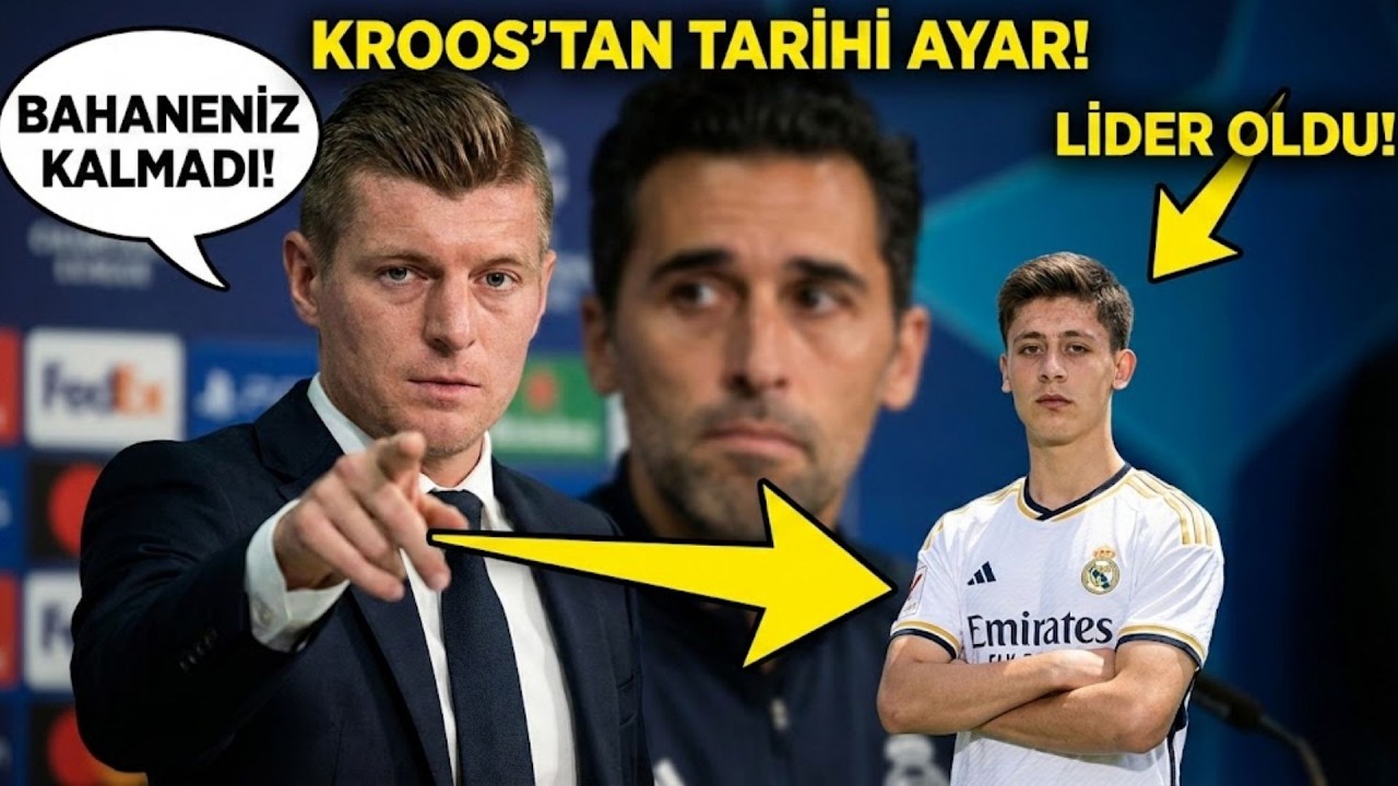 TONI KROOS SON NOKTAYI KOYDU: 