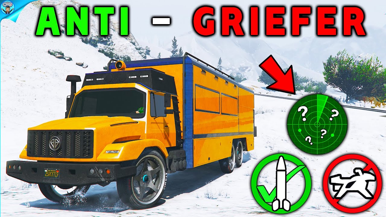 Троллинг грифера с помощью НОВОГО ОБНОВЛЕНИЯ Terrorbyte! (GTA Online)