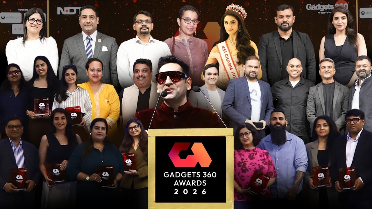 NDTV Gadgets 360 Awards 2026:  India&rsquo;s Biggest Celebration of Tech