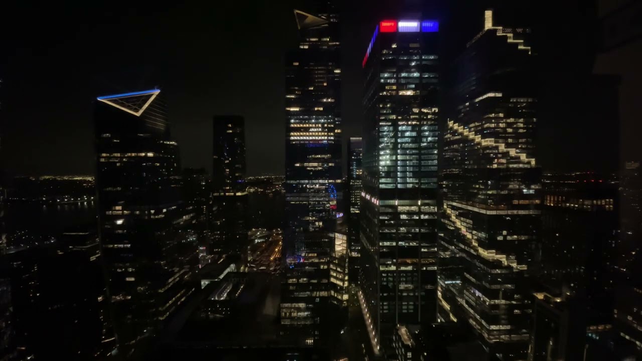 NYC Hudson Yards Night Time Lapse - 2026-02-16 to 17