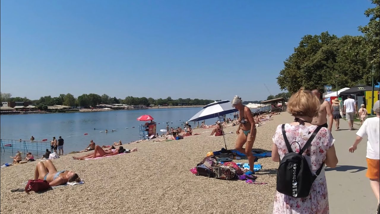 Ada Ciganlija- Ада Циганлија (a very beautiful beach)/ BELGRADE/ SERBIA🇷🇸