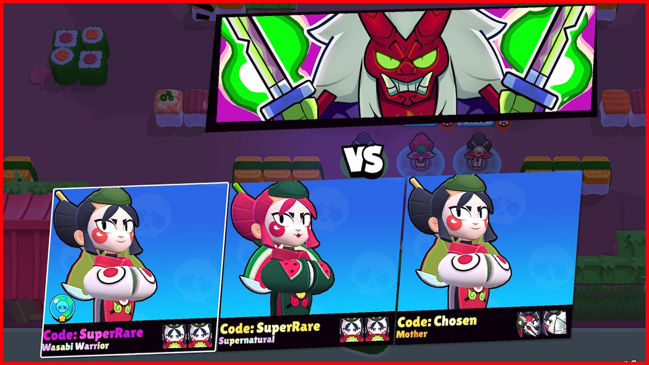 Triple Kaze - Ultra Legendary Brawler in Oni Hunt | Brawl Stars