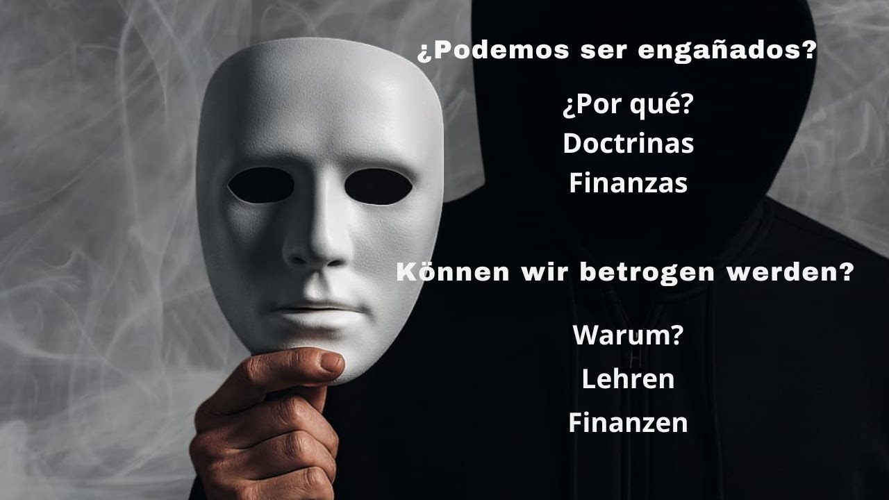 🔵SONNTAG-DOMINGO 16.11.25🔵Serie 1/3 ✔️Können wir betrogen werden? ✔️Podemos ser engañados?