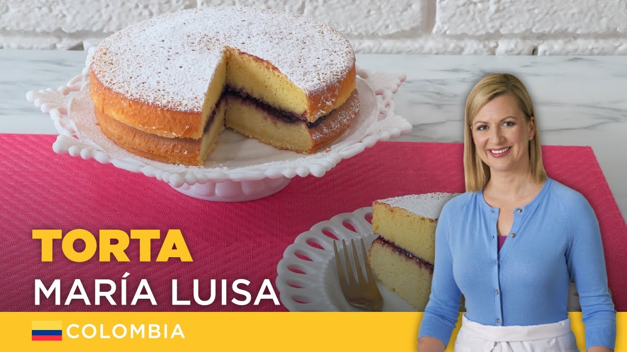 MARÍA LUISA CAKE 🍰 FLUFFY CAKE FROM COLOMBIA by Anna Olson | The Gourmet