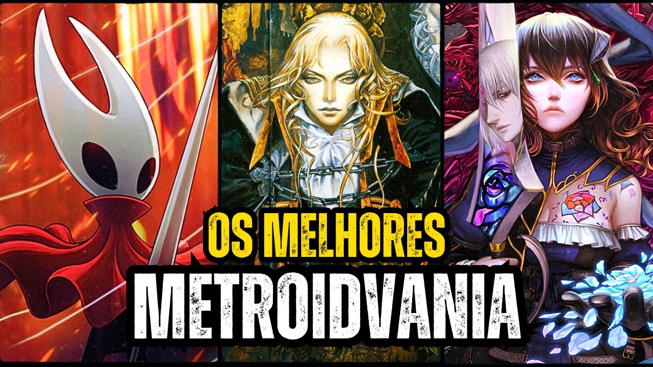 OS 50 MELHORES JOGOS METROIDVANIA DE TODOS OS TEMPOS QUE VOCÊ NÃO PODE PERDER!