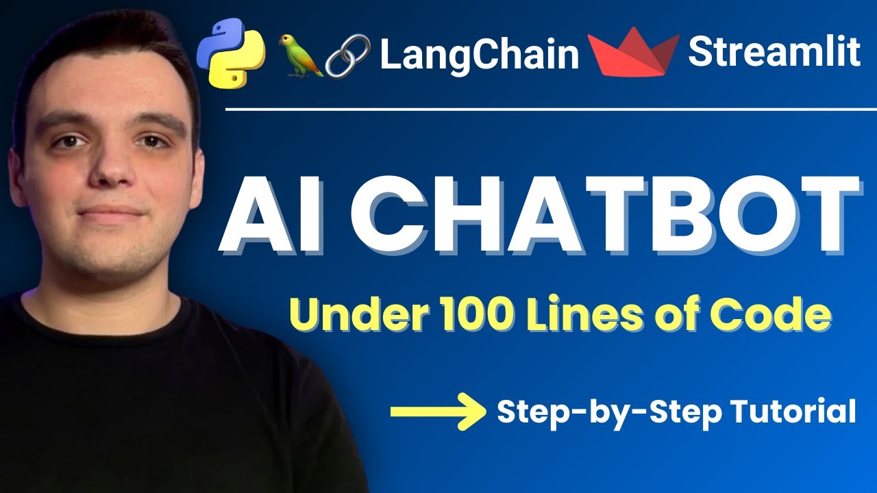 Как создать чат-бота на основе искусственного интеллекта на Python с помощью LangChain и Streamli...