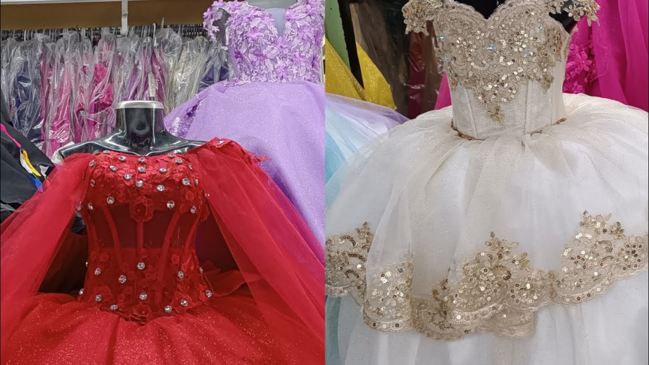 😱 VESTIDOS DE XV AÑOS 👸/BODA /BAUTIZO/PRESENTACIÓN/COMUNION/FIESTA 🎉 en el Centro de la CDMX