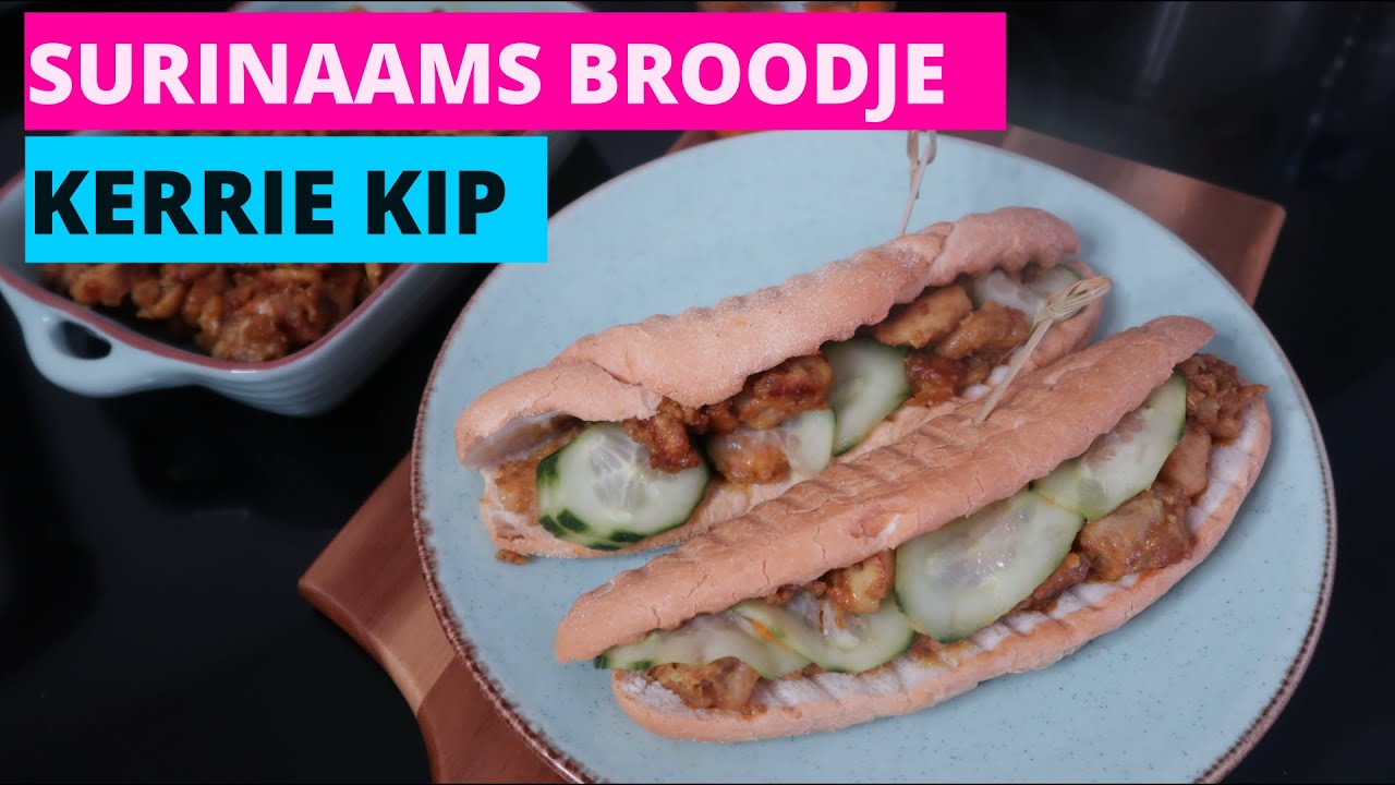 SURINAAMS BROODJE KERRIE KIP | SNEL EN MAKKELIJK| AIDASMORE