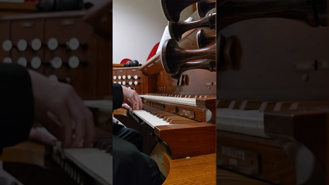 I love to tell the story- organ