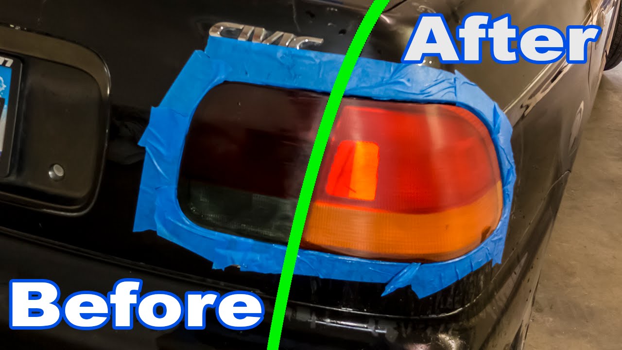 How to: Restore a Tinted / Smoked Tail Light