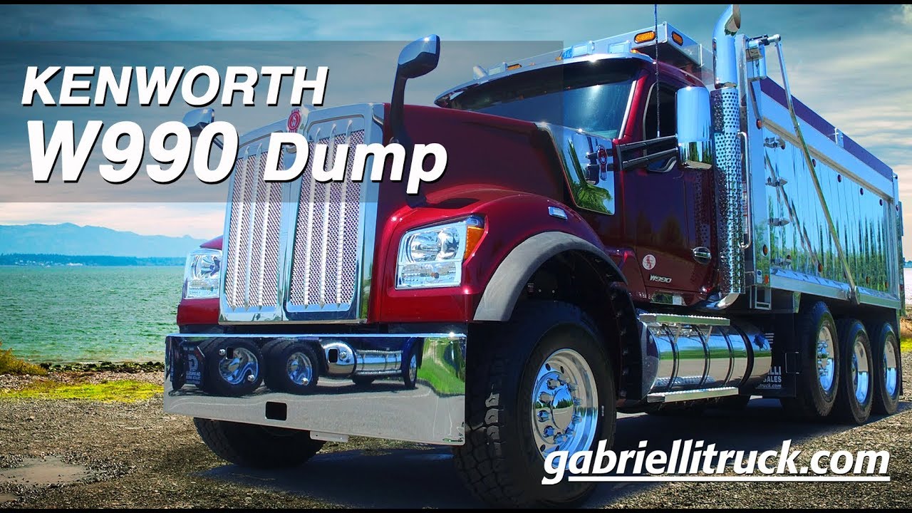 New KENWORTH W990 Dump Truck For Sale Near Me