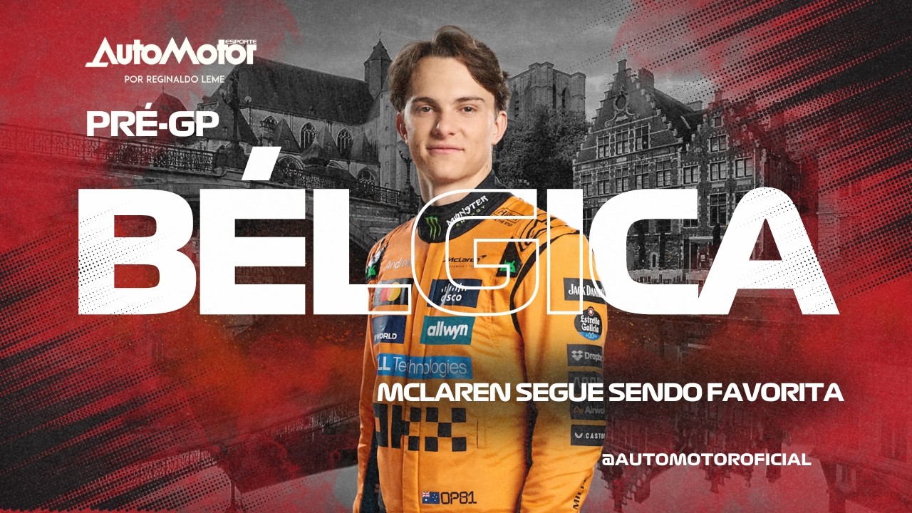 PRÉ-GP COM REGINALDO LEME: BÉLGICA, 13ª ETAPA DA F1 2025
