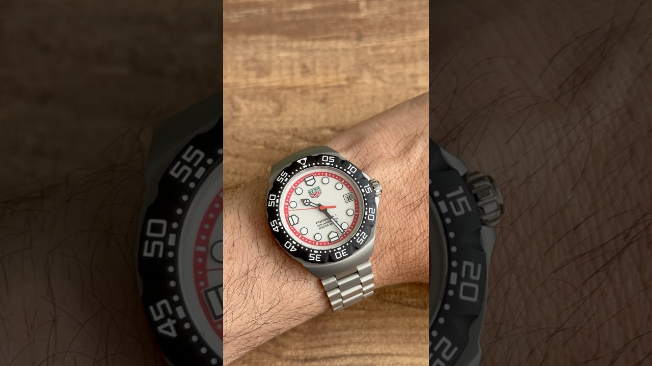 New 2025 Tag Heuer Formula 1 Solargraph