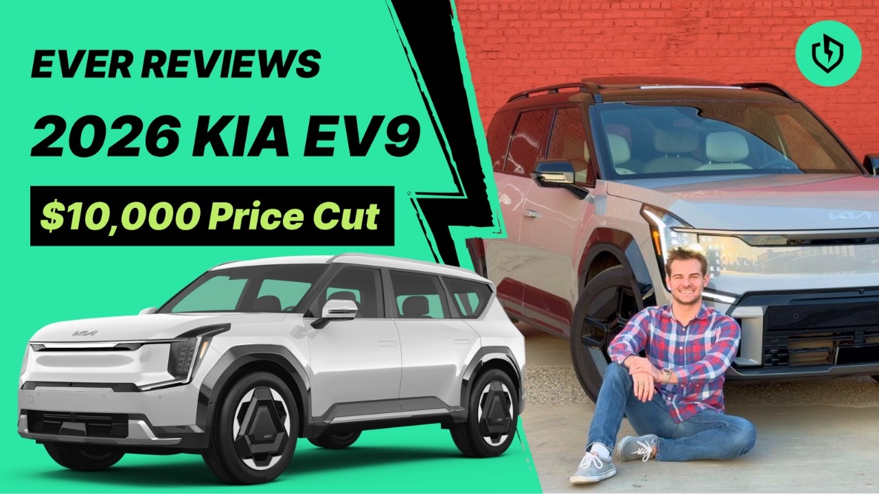 2026 Kia EV9 Review & 10-80% Charge Test: The Best Value 3-Row EV?