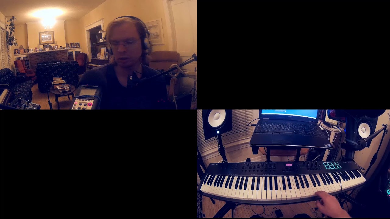 Trance on the fly, no preparation ... pure improvisation.