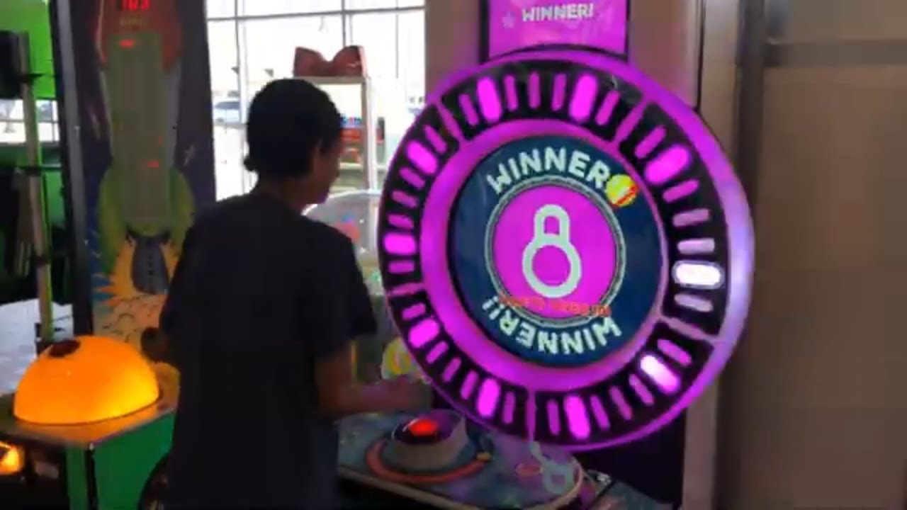 Pop The Lock Arcade JackPot Game Win