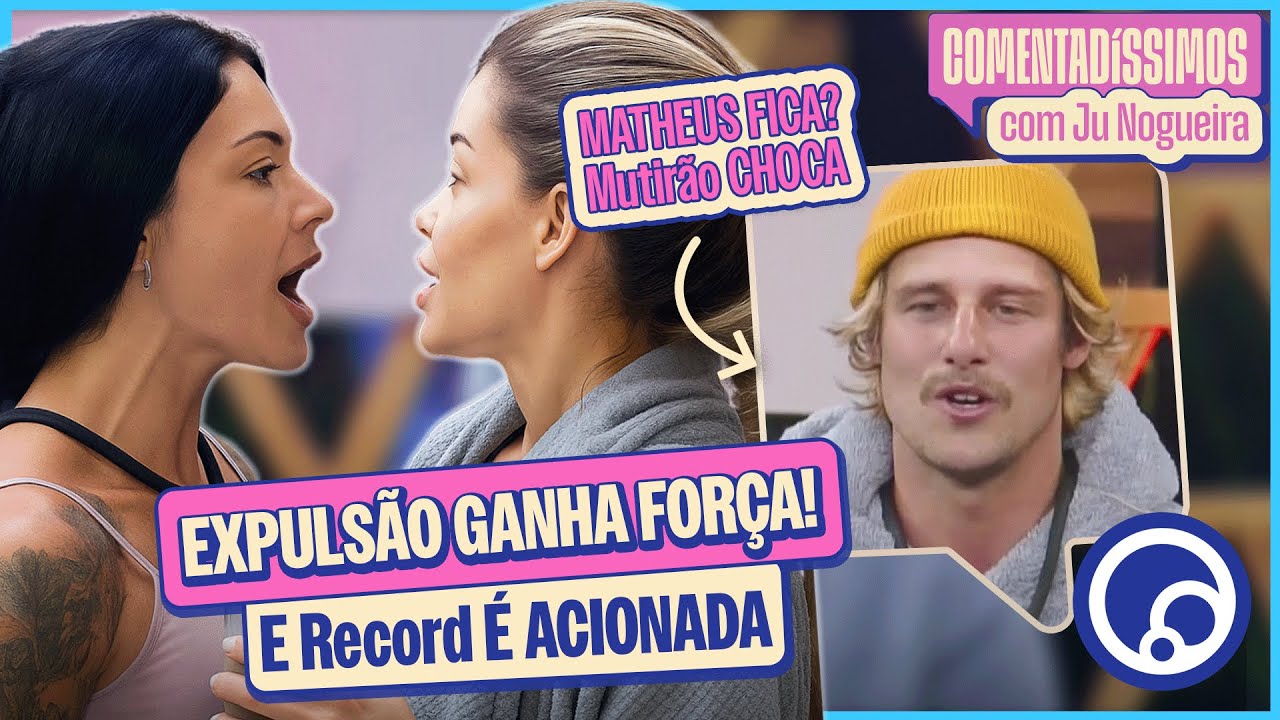 🔵URGENTE! Rayane CHORA, PEDE Expuls&atilde;o de Saory  e RECORD &Eacute; ACIONADA; Matheus N&Atilde;O SER&Aacute; ELIMINADO?