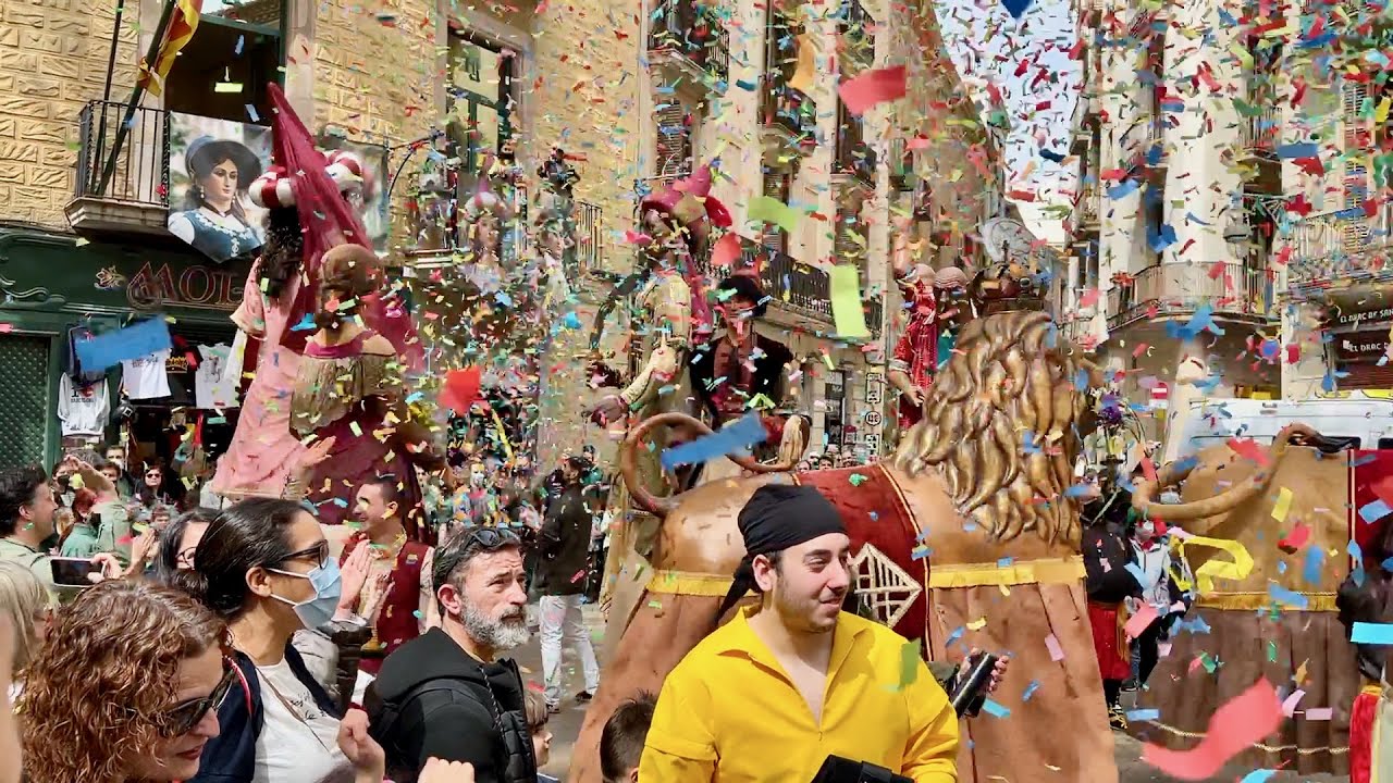 El Ball conjunt final (Barcelona Festes de Sant Josep Oriol 2022)