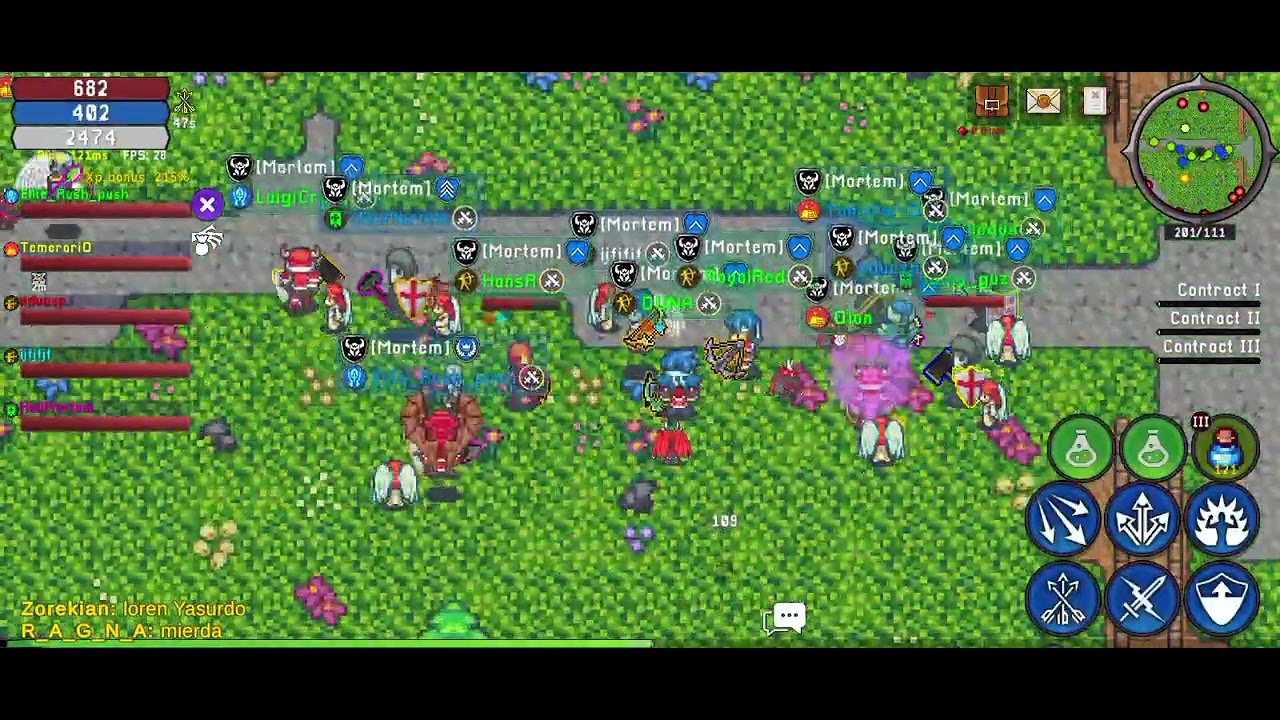Reunión Online ( otro poquito de PvP contra unos fantasmas xddd)