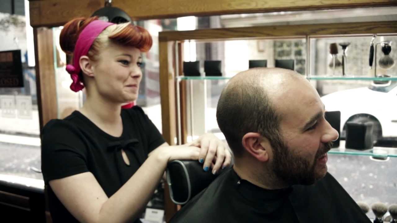 Movember part 3 - 'The Hulk' at Pall Mall Barbers - Hulkamania