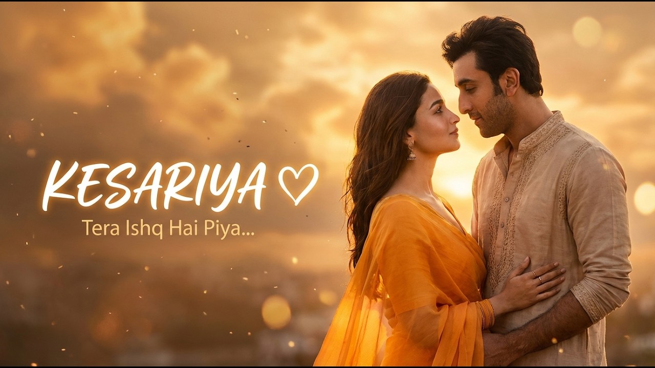 Kesariya Song 💫 | Tera Ishq Hai Piya | Emotional Romantic Status ❤️