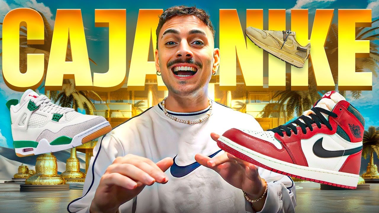 ABRIENDO CAJA DE NIKE PREMIUM - JORDAN, CACTUS JACK, BE TRUE