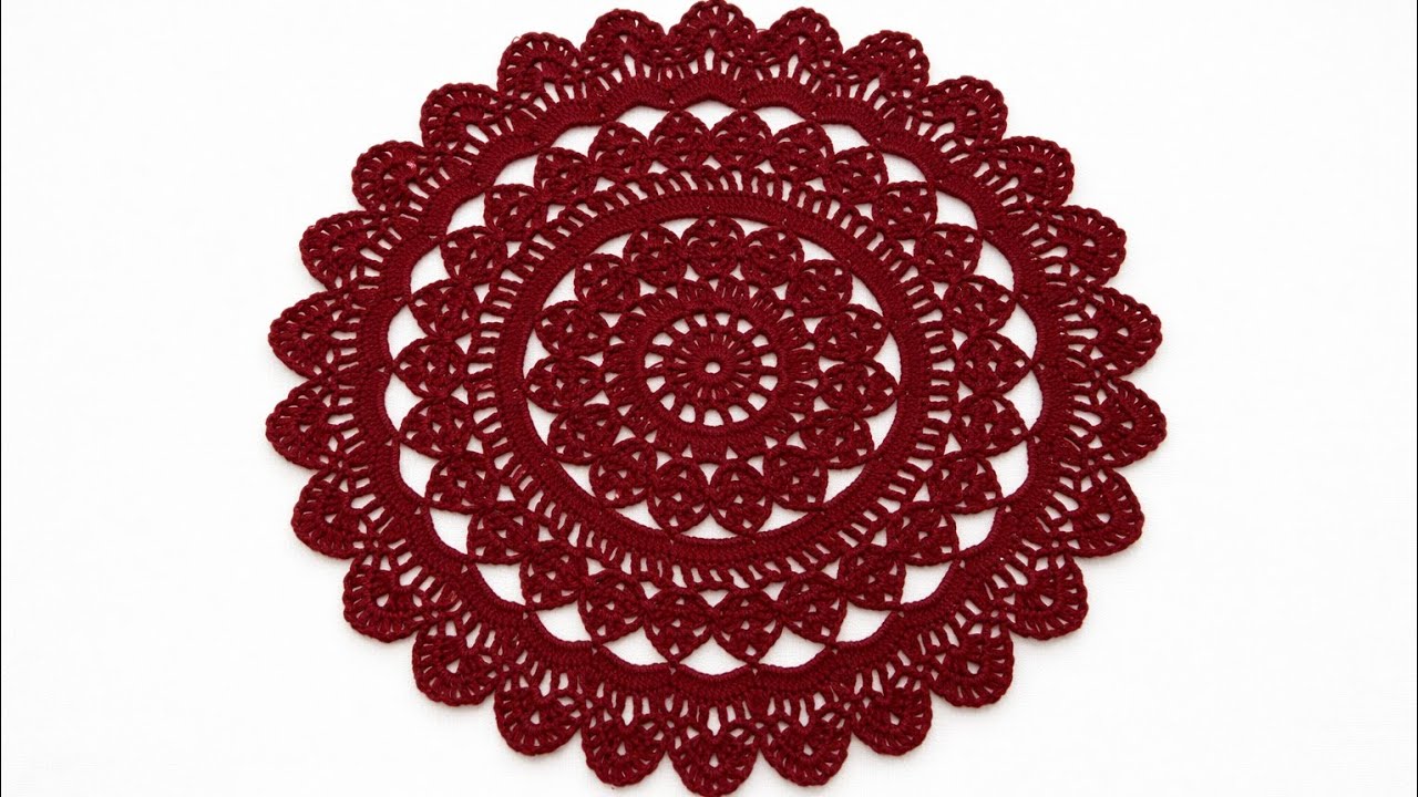 Hello everyone Needle&Crochet is live with a beautiful crochet placemat design, stay tuned 💝 🧿 🌷 🦋