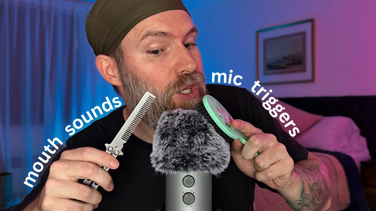 ASMR the Perfect Combination of Mic Triggers and Mouth Sounds!