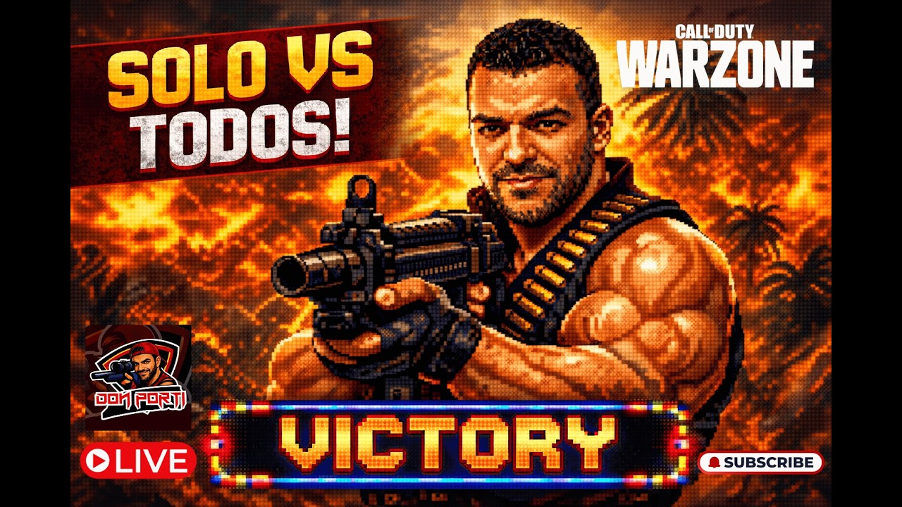 🔴LIVE - Solo vs todos en warzone con Don Porti -Warzone WZ  New #blackcell  BO7  #callofduty