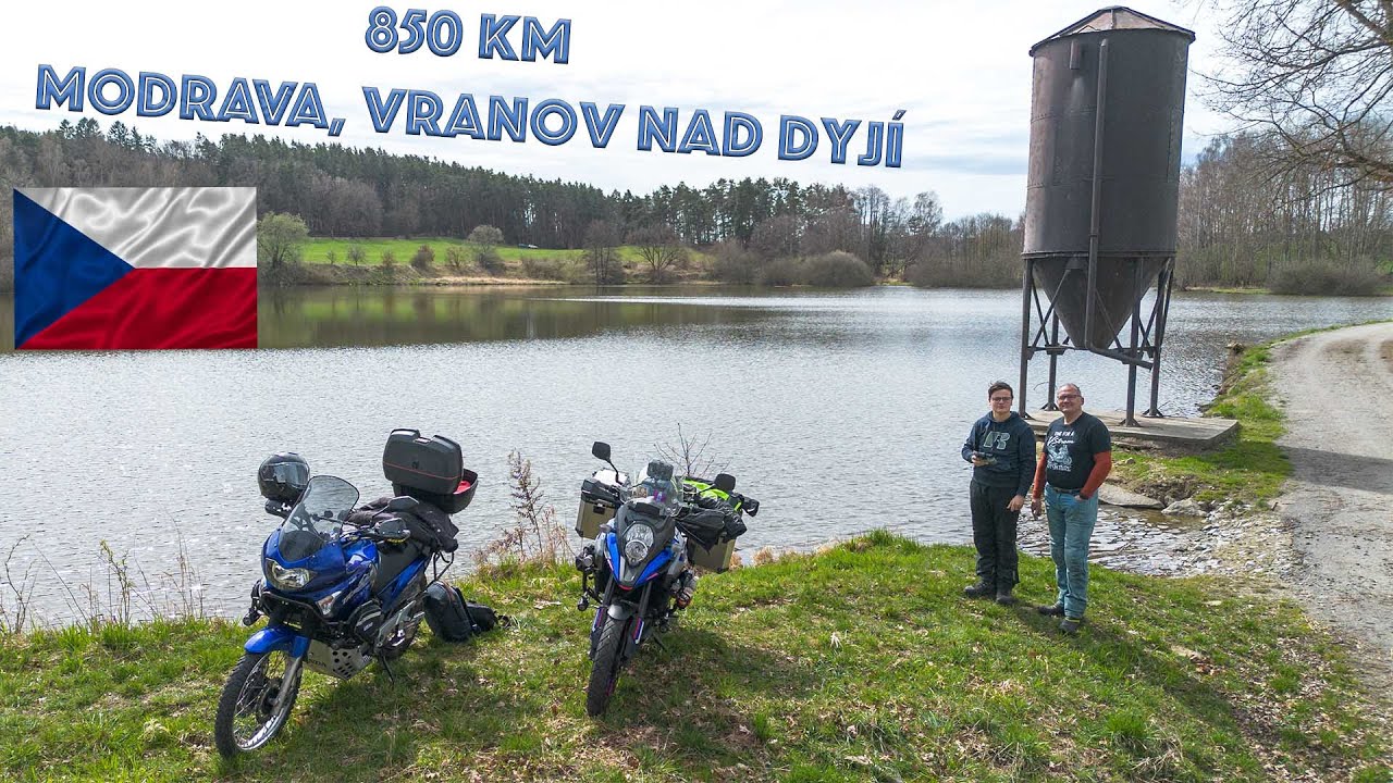 Jarních 850 Km - Transalp 650 & Vstrom 1050 XT