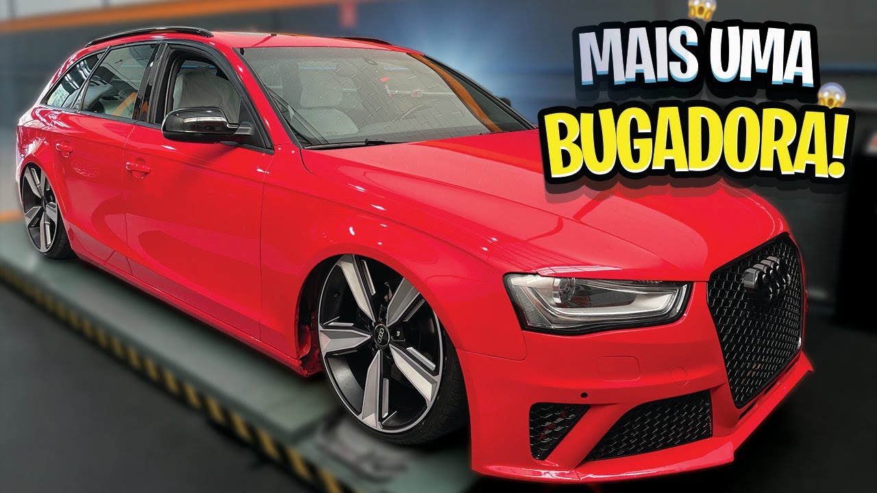 AUDI A4 AVANT RS4 SUSPENSAO A AR DA LOWCARS | Concept Suspensões 🏁