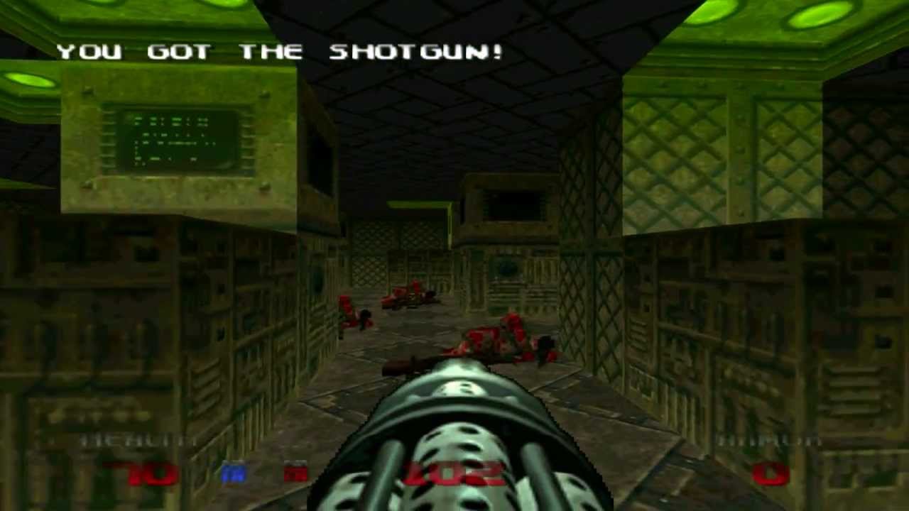 Doom 64 Original Playthrough {HD} Level 2 : The Terraformer