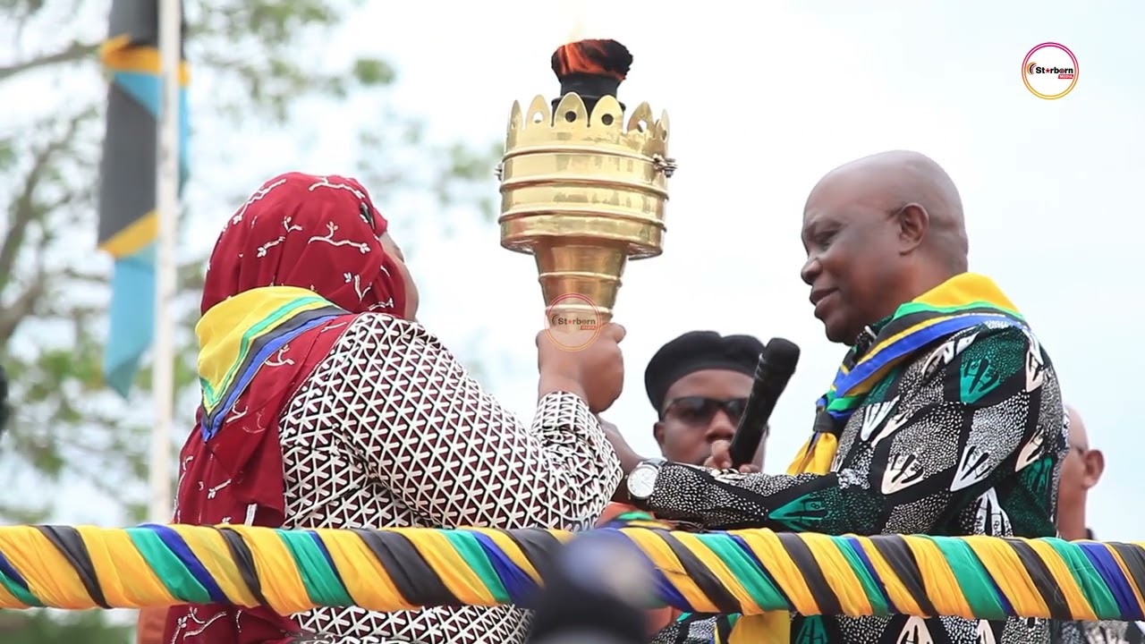 KIGOMA YAPOKEA MWENGE WA UHURU KUTOKA MKOA WA KAGERA 2025