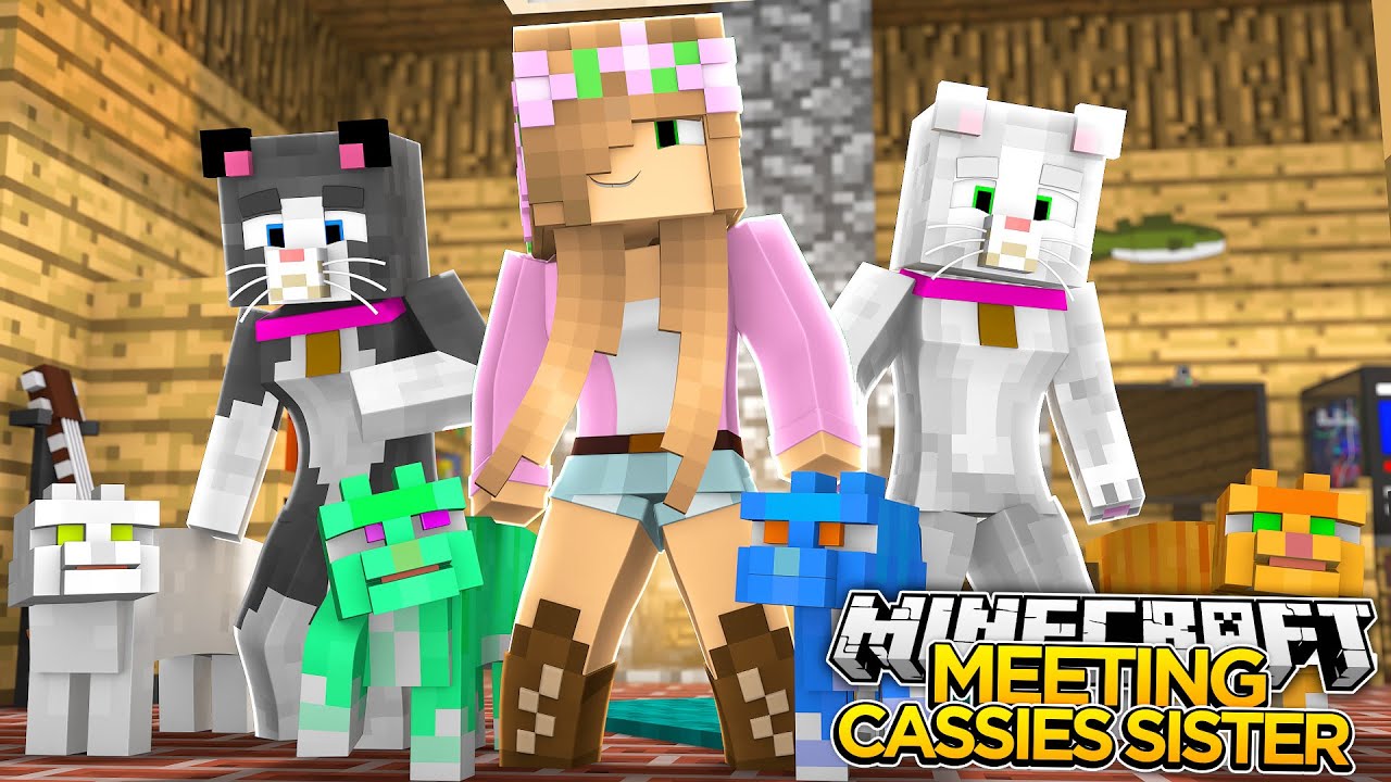 Minecraft Little Kelly - CASSIE THE CAT HAS BABIES?!