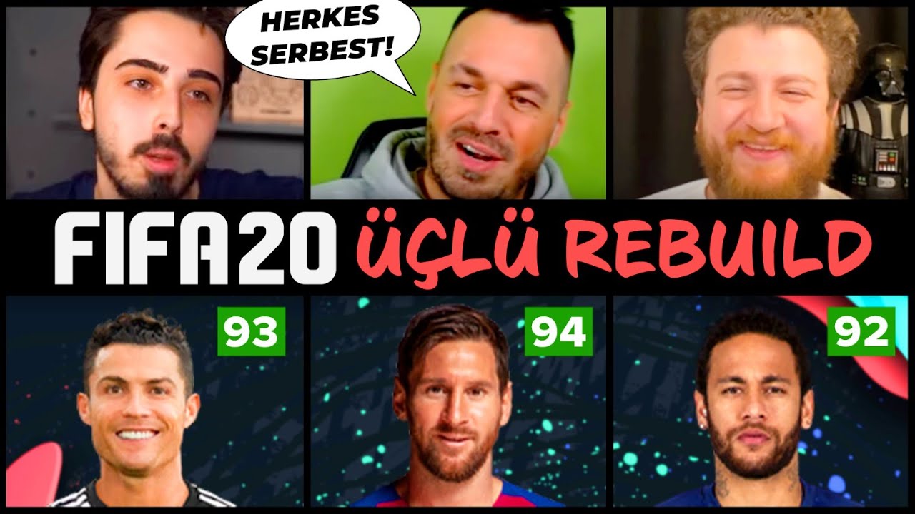 FIFA 20 ÜÇLÜ REBUILD // SON 7 VİDEO KALDI // ŞAMPİYON KİM OLACAK
