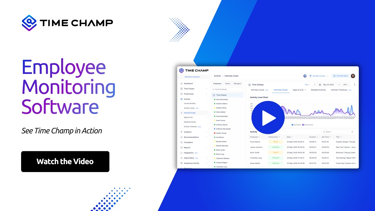 Time Champ Employee Monitoring Software: A Complete Walkthrough  (2026)
