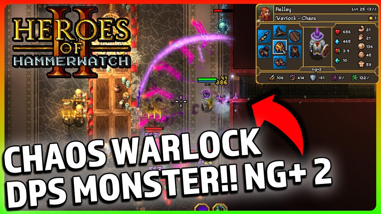 CHAOS WARLOCK is UNREAL! | Heroes of Hammerwatch 2