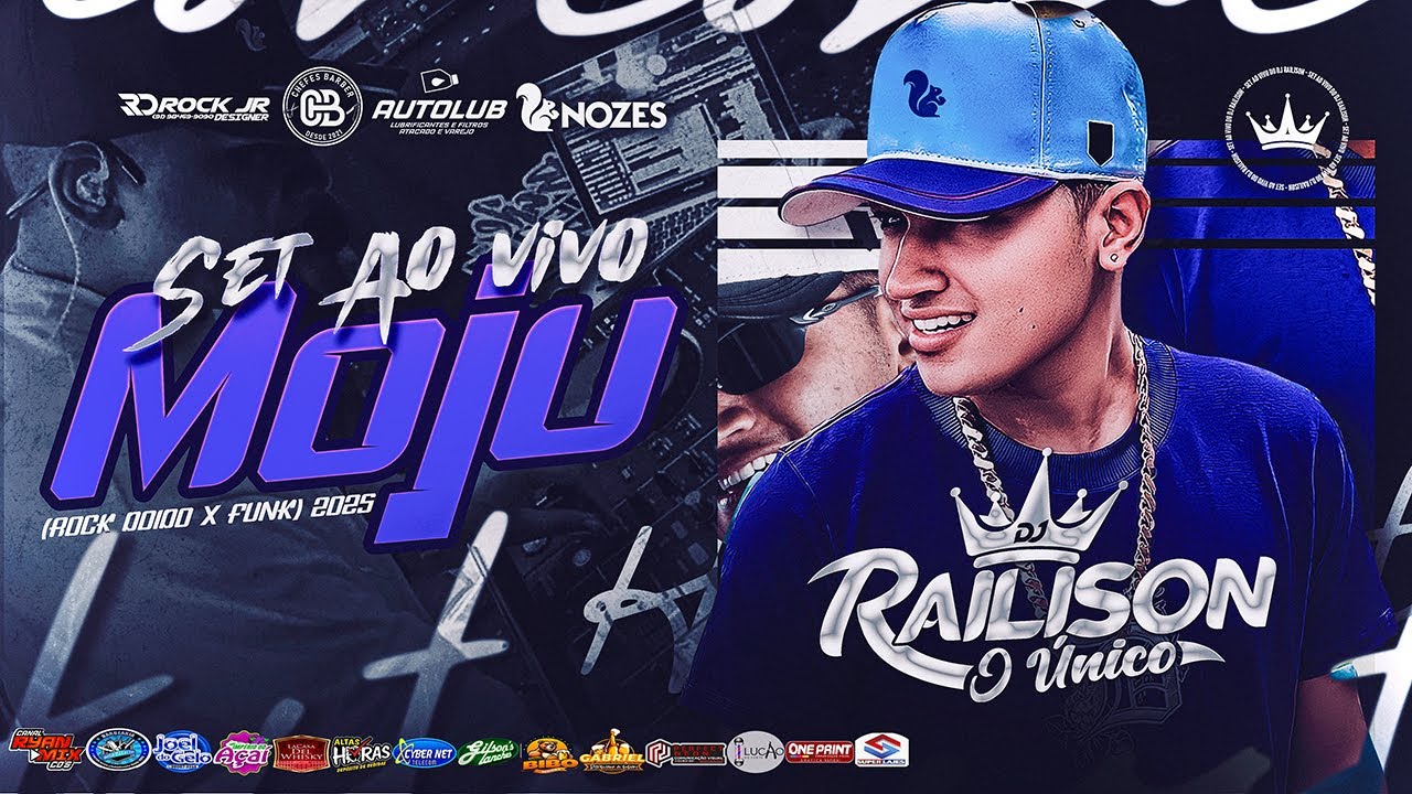 SET AO VIVO - DJ RAILISON EM MOJU (ROCK DOIDO X FUNK) 2025